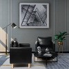 Modern Accent Arm Chair Single Sofa, Adults Faux Leather Bedroom Chair Reading Chairs for Bedroom, Office - 4 of 4