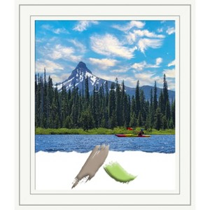 Amanti Art Craftsman White Wood Picture Frame - 1 of 4