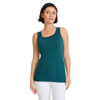 Jockey Women's 100% Cotton Rib Tank
