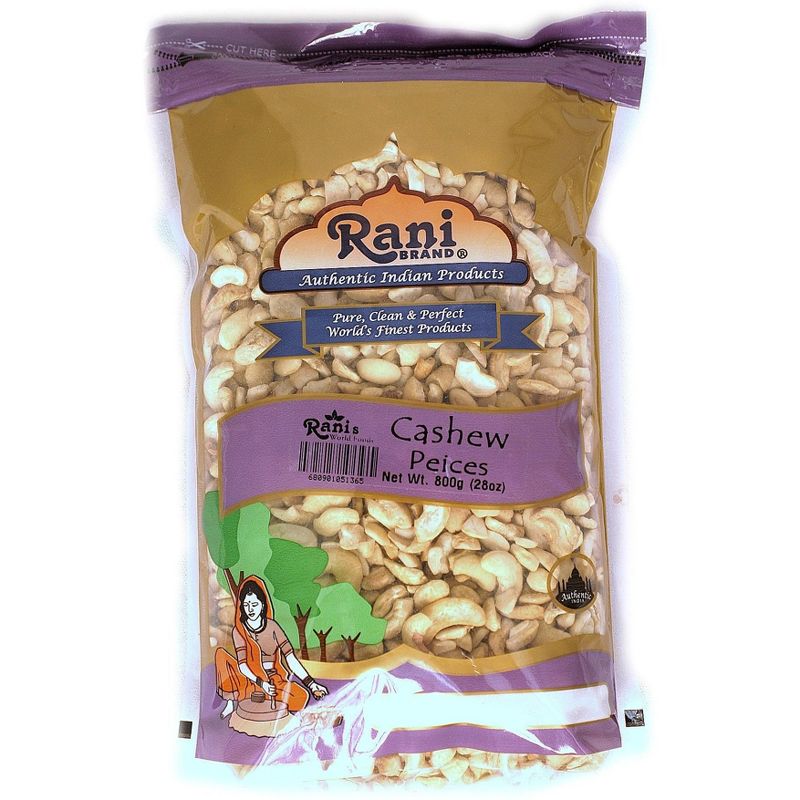 Rani Brand Authentic Indian Foods - Raw Cashews Whole (uncooked, unsalted), 1 of 3