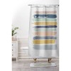 Orara Studio Pastel Striped Shower Curtain - Deny Designs: Polyester, Machine Washable, Buttonhole Top - 3 of 4