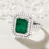 Ross-Simons 3.00 Carat Emerald and 1.60 ct. t.w. Diamond Ring in 14kt White Gold - 4 of 4