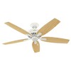 52" Newsome Ceiling Fan and Pull Chain - Hunter Fan - 2 of 4
