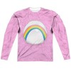 Men's Care Bears Cheer Bear Long Sleeve Costume T-Shirt - 2 of 4