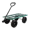 Solid wheels Tools cart Wagon Cart Garden cart trucks - 4 of 4