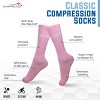 Bison Life Over The Calf Graduated Compression Socks for Women & Men, Anti-fatigue (15-20 mm/Hg),  5 Pairs - 2 of 4