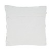 18"x18" Textured Chevron Design Square Throw Pillow Cover Blue - Saro Lifestyle: Bohemian, Cotton, Zipper Closure - 2 of 4