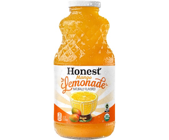 Honest Mango Lemonade - 32 fl oz Glass Bottle