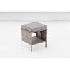 GODEER 6pc Wicker Outdoor Conversation Set - 4 of 4