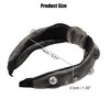 Unique Bargains Women's Sparkle Bling Mesh Faux Pearl Rhinestone Padded Headband 1.3 Inch Wide 1 Pc - 4 of 4