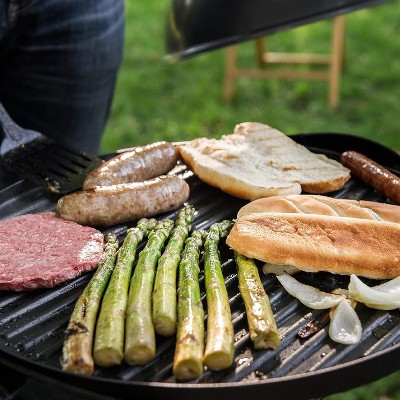 George Foreman Black Electric Indoor/Outdoor Grill with Smoker