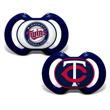 BabyFanatic Officially Licensed Pacifier 2-Pack - MLB Minnesota Twins
