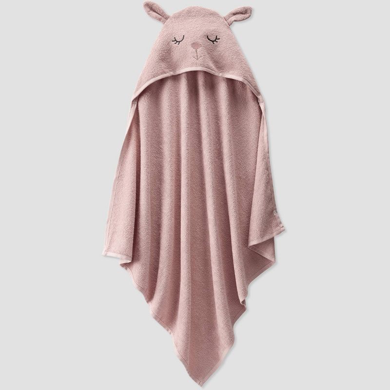 Little Planet by carter&#39;s Bunny Hooded Character Bath Towel, 1 of 5