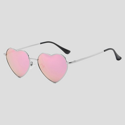 Anna-Kaci Women's Stylish Heart-Shaped Polarized Sunglasses UV400 Protection