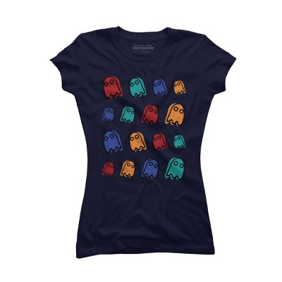 Junior's Design By Humans Gummy Ghost Boo Boo Halloween 2019 By wakawiki T-Shirt