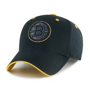 NHL Boston Bruins Black Money Maker Snap Hat - 1 of 2