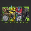 Juniors Womens Transformers: Rise of the Beasts Movie Logo Character Squares T-Shirt - 2 of 4