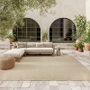 Nourison Tulum Basketweave Solid Indoor/Outdoor Rug - 3 of 4