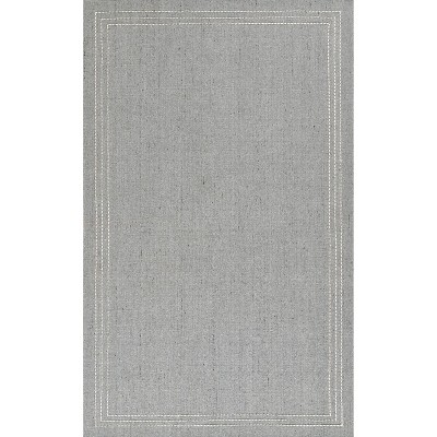 Momeni Oliver Striped Border Handloomed Rug