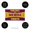Evergreen Come Back with Tickets Arizona State University 28" x 16" Woven PVC Indoor Outdoor Doormat - 3 of 4