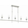 Crystorama Lighting Broche 5 - Light Chandelier in  Antique Silver - 2 of 4