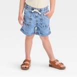 Toddler Boys' Iris Wash Carpenter Style Pull-On Denim Shorts - Cat & Jack™ Light Wash