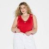 Women's Tie-Front Lace Tank Top - Wild Fable™ - 2 of 4
