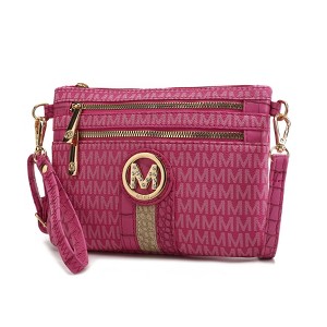 MKF Collection Tarren Signature Crossbody/ Wristlet by Mia K - 1 of 4