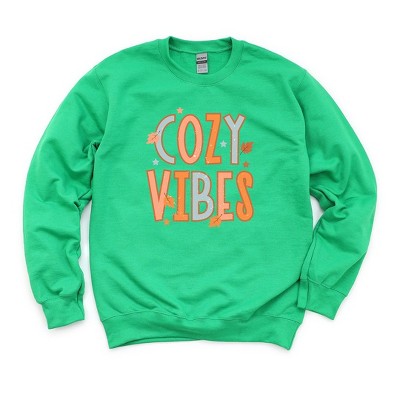 Simply Sage Market Women's Graphic Sweatshirt Cozy Vibes Distressed