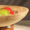 Gulches Decorative Bowls: Versatile Flex Bowl with Wooden Stand - 2 of 4