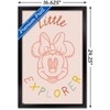 Trends International Disney Minnie Mouse - Little Explorer Framed Wall Poster Prints - 3 of 4