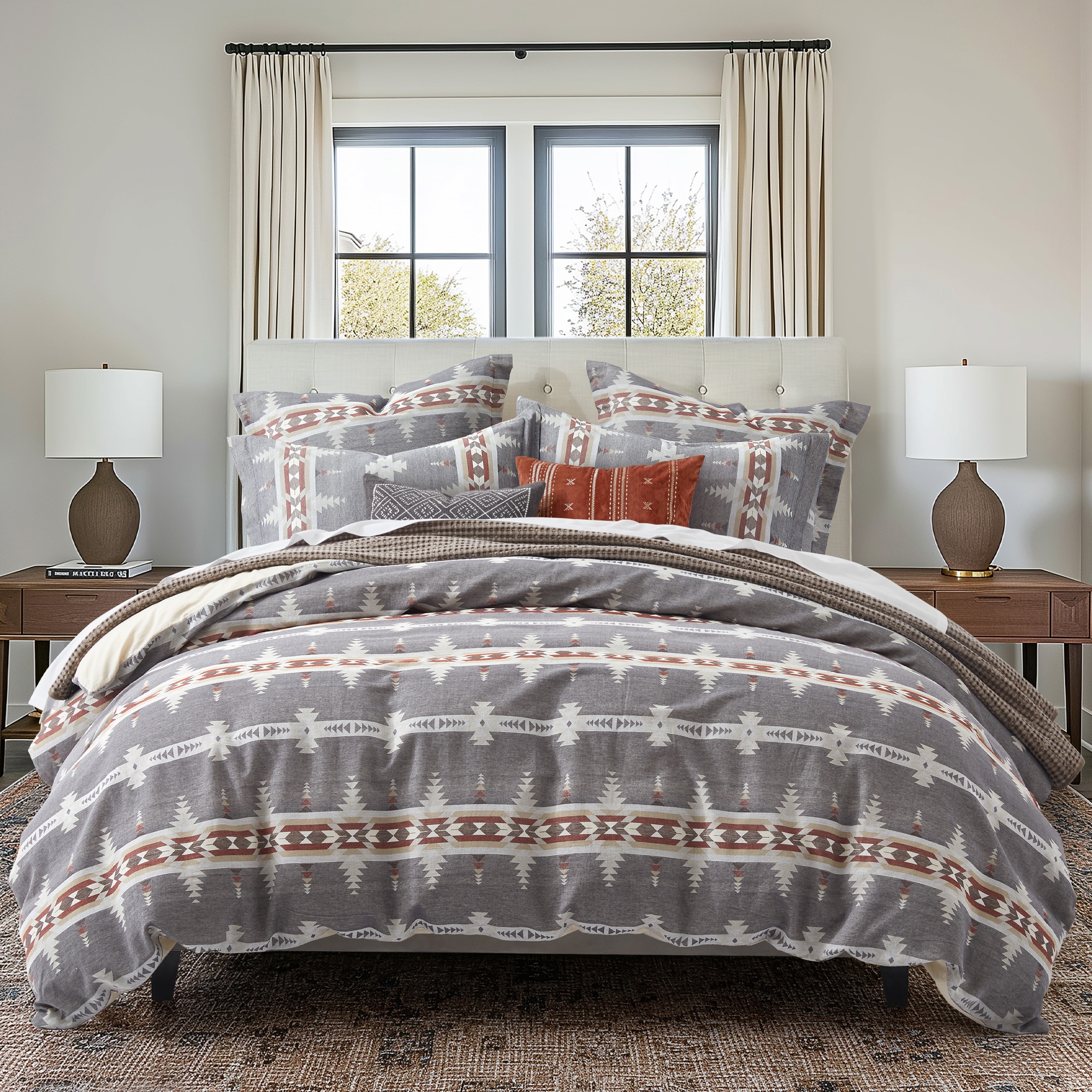 Corrales King Duvet Cover Set - Levtex Home