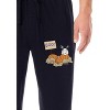 Peanuts Mens' Halloween Pumpkin Snoopy Boo! Classic Sleep Pajama Pants  Black : Target