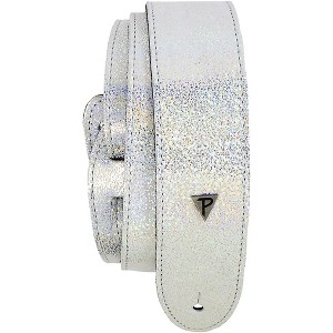 Perri's 2" Leather Guitar Strap Holographic Pearl - 1 of 1