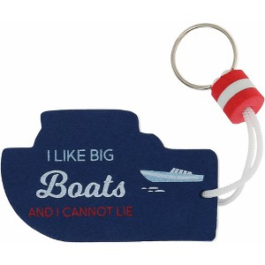 Pavilion Gift Company - Big Boats - Floating Key Chain - Bag Accessories - 1 of 4