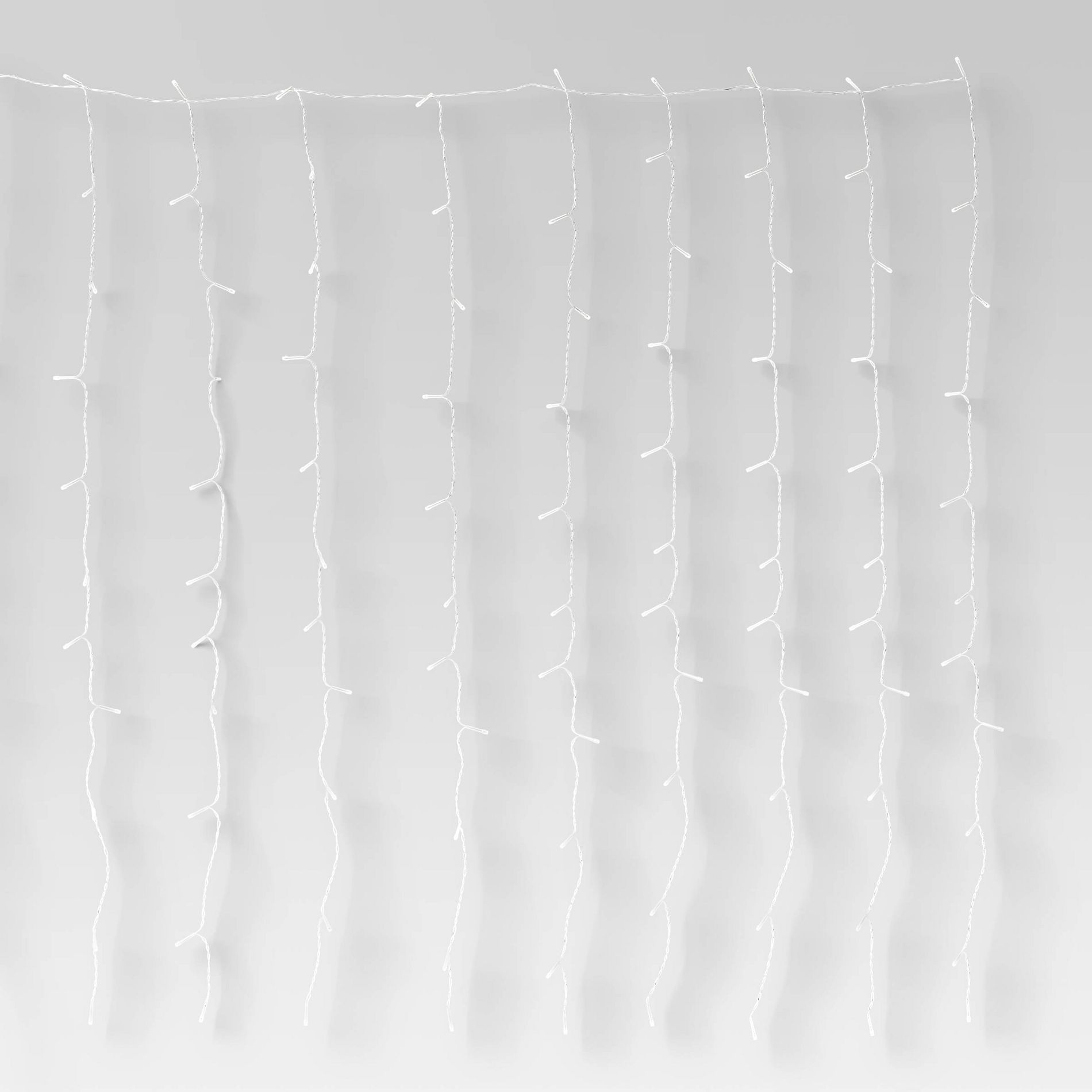 Curtain String Lights with Clips White - Room Essentials™: LED Fairy Lights for Dorm Decor, UL Listed, Indoor/Outdoor Use