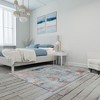 Unique Loom Kamala Washable Collection Area Rug - cloud 9 - 3 of 4
