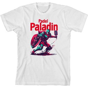 Padel Paladin  Youth Crew Neck Short Sleeve Tee - 1 of 2