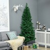 Whisen 7FT Half Artificial Christmas Tree with 520 Branches, Auto Open, Steel Base - Green - 2 of 4