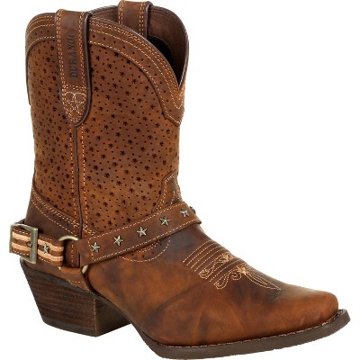 Women's Durango Ventilated Shortie Boot, DRD0375, Brown