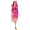 Barbie Fun & Fancy Hair Doll with Extra-Long Colorful Blonde Hair and Styling Accessories - 2 of 4