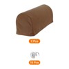 Unique Bargains Stretchy Anti-Slip Sofa Couch Armchair Covers with Pins 2 Pcs - 3 of 4
