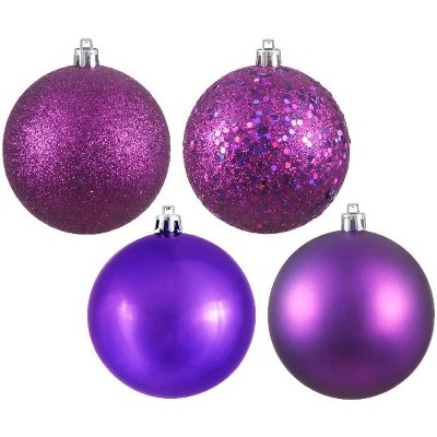 Vickerman Plum Ball Ornament