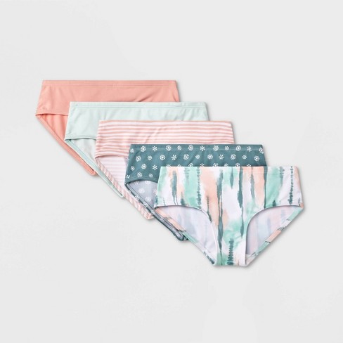 New Gap Girls 7 Pack Pairs Underwear XS 4 5 yr Bikini Polka Dots Stripes  Solid