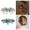 Unique Bargains Women's Sparkly Bling Rhinestones Hair Clips Barrettes Hairpin 2 Pcs - 2 of 4