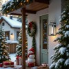 Gulches Outdoor Wall Lights - Black Industrial Lanterns & Sconces with Glass for Porch, Patio, and Garage (16.5-Inch & Large Options) - 2 of 4