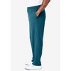 KingSize Lightweight Jersey Open Bottom Sweatpants - 4 of 4
