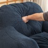 NicBex Teddy Bean Bag Chair with Armrest,Floor Chair with Tufted Soft Stuffed Filling for Dorm,Apartment,Living Room,Bedroom - 4 of 4