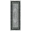 Bordered Area Rugs for Living Room, Modern Machine Washable Non Slip Low Pile Rug for Dining Room Home Office - 3 of 4