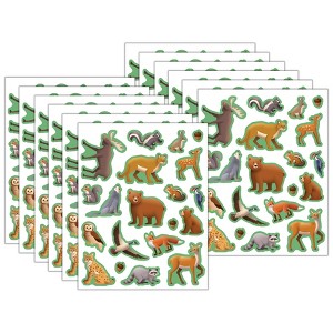 Teacher Created Resources® Woodland Animals Stickers, 120 Per Pack, 12 Packs - 1 of 4